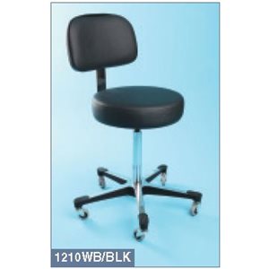 Stool 5-Leg, pneumatic (backrest damaged)