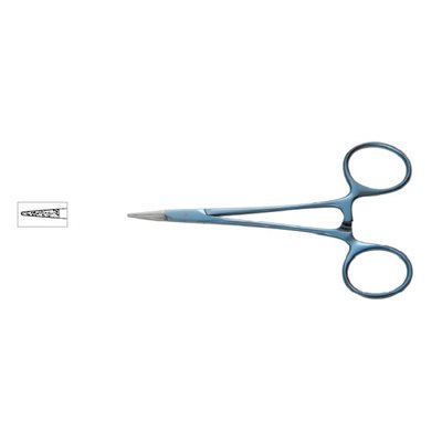 Titan par needle holder 5" Micro-Onyx jaw