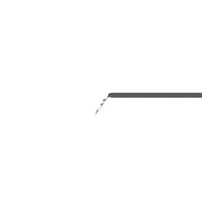 Tympanoplasty Angled Blade (60º), 1 per pouch / 6 per box, s Tympanoplasty Angled Blade (60º), 1 per pouch / 6 per box, s