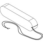 Large Epistaxis Pack with string, 10cm x 1.5cm x 2.5cm, 1 / package - 10 / box, sterile