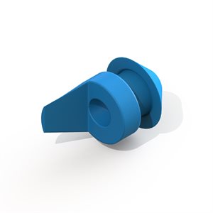Umbrella I, 1.0mm lumen, Silicone, 1 sterile tube per pkg / 